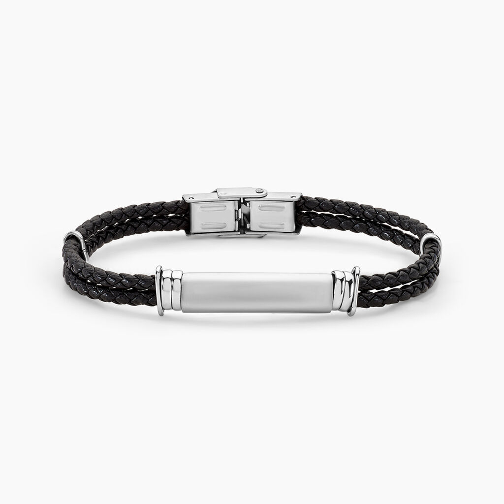 Bracelet Gaetan Acier Blanc - Bracelets Homme | Histoire d&rsquo;Or