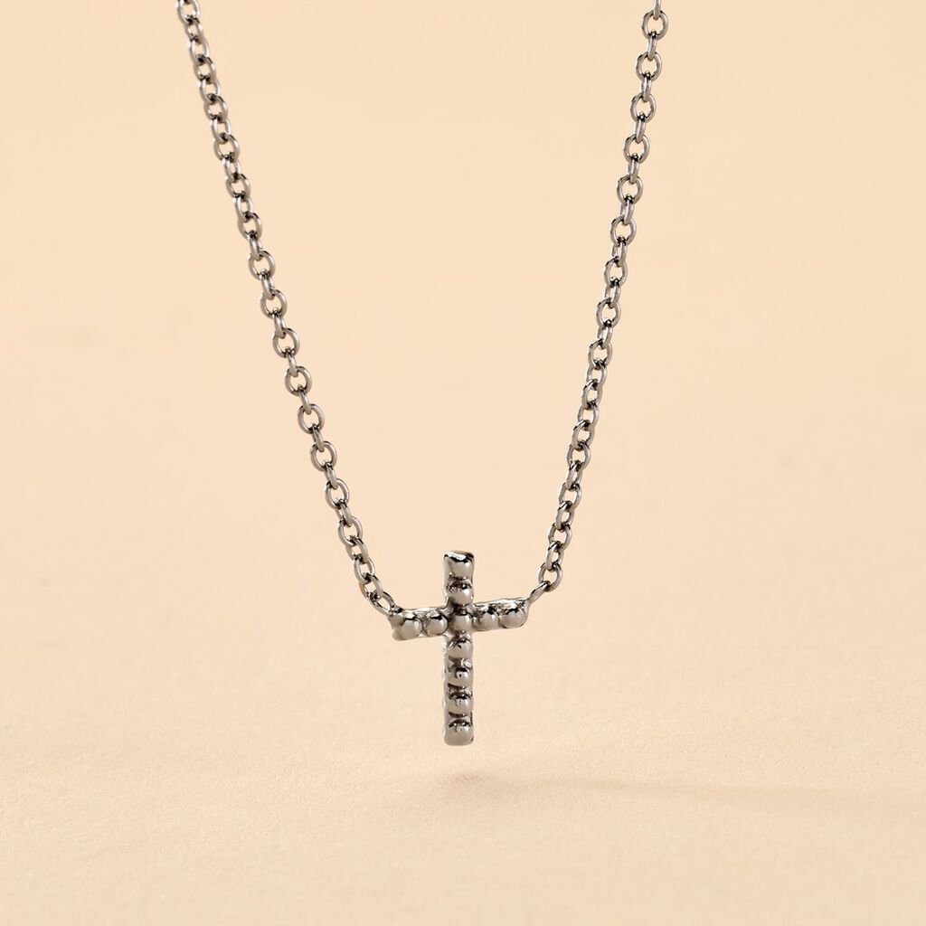 Collier Peyton Argent Blanc - Colliers fantaisie Femme | Histoire d’Or