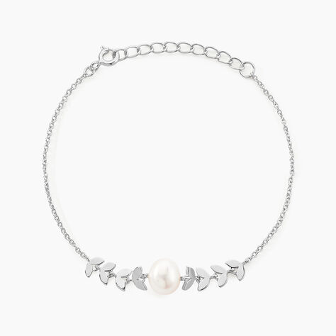 Bracelet Giacobbe Argent Blanc Perle De Culture - Bracelets Femme | Histoire d&rsquo;Or