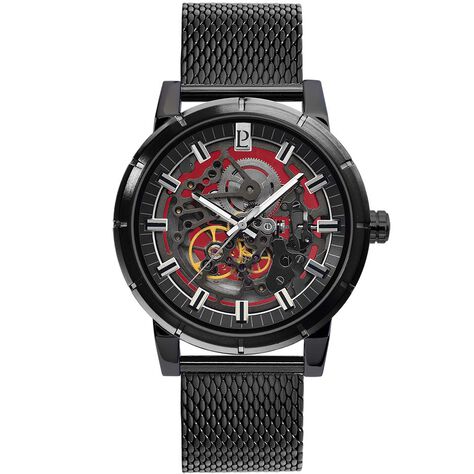 Montre Pierre Lannier Collection Automatic Noir - Montres Homme | Histoire d’Or