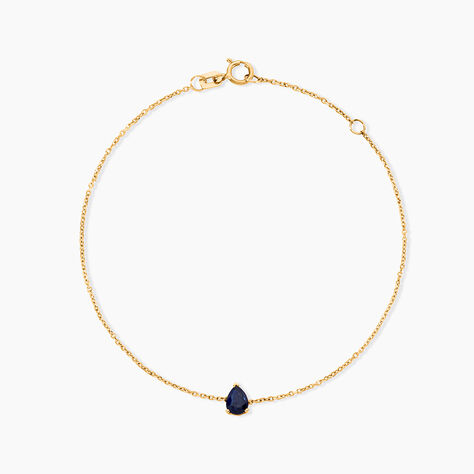 Bracelet Pluie D'Eclat Or Jaune Saphir - Bracelets Femme | Histoire d&rsquo;Or