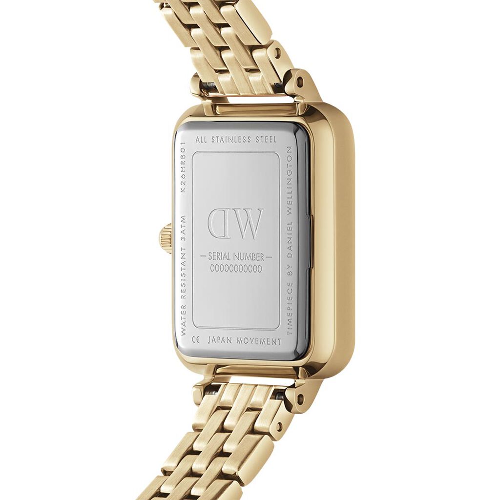 Montre Daniel Wellington Quadro Blanc - Montres Femme | Histoire d&rsquo;Or