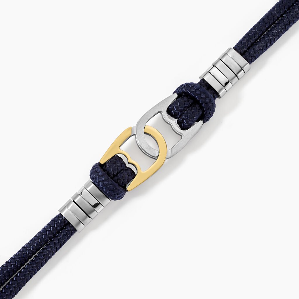 Bracelet Jourdan Calypso Cordon Bleu - Bracelets cordon Homme | Histoire d’Or