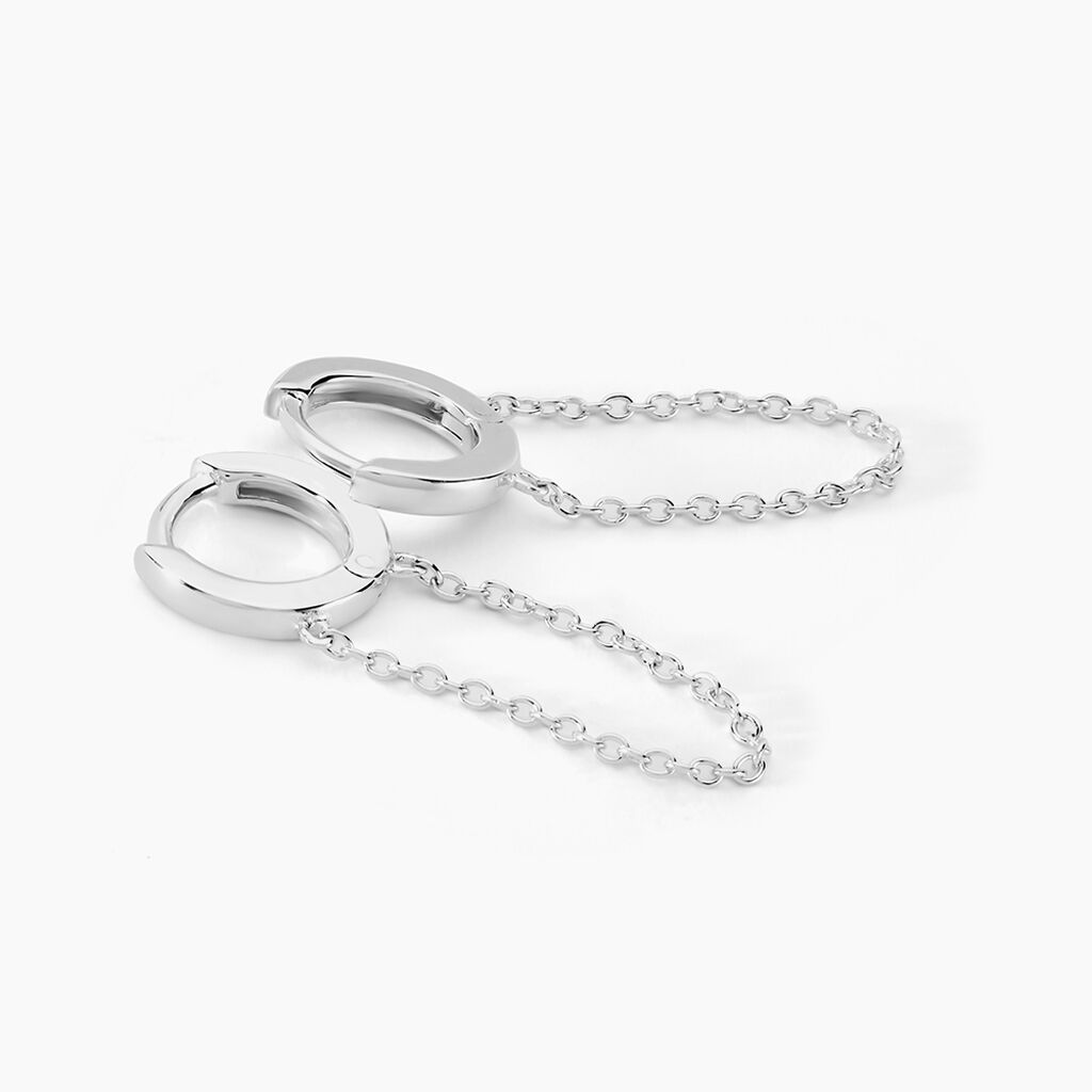 Cr&eacute;oles Argent Jurg - Boucles d'oreilles cr&eacute;oles Femme | Histoire d&rsquo;Or