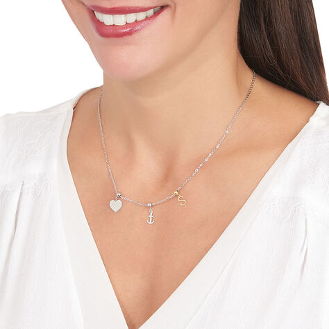 Charms Kaythleen Or Blanc - Charms Femme | Histoire d’Or