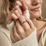 Bague Garrett Argent Blanc Oxyde De Zirconium - Bagues avec pierre Femme | Histoire d&rsquo;Or