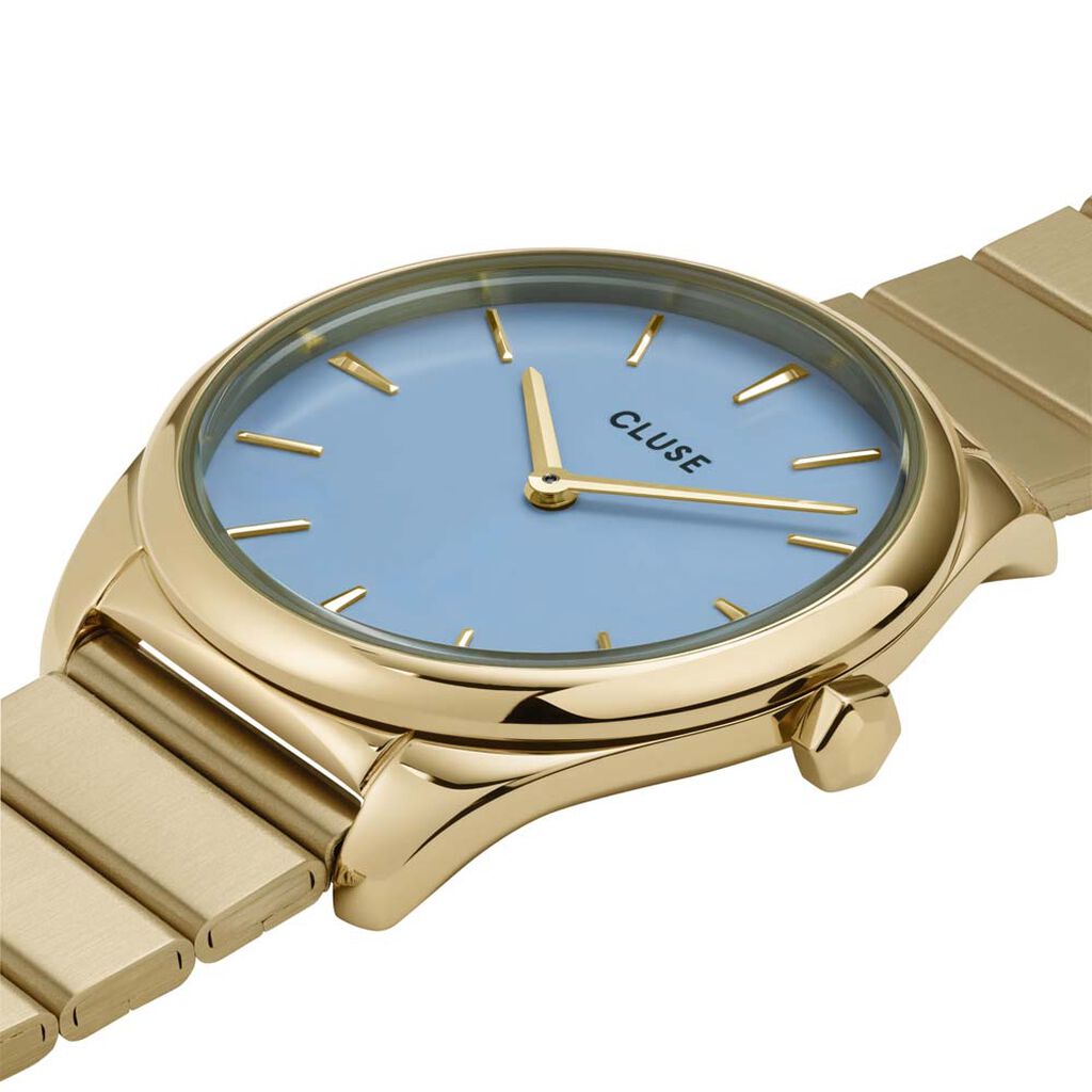 Montre Cluse Feroce Petite Bleu - Montres Femme | Histoire d’Or