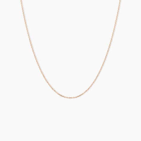 Collier Claudine Argent Rose - Chaines Femme | Histoire d&rsquo;Or