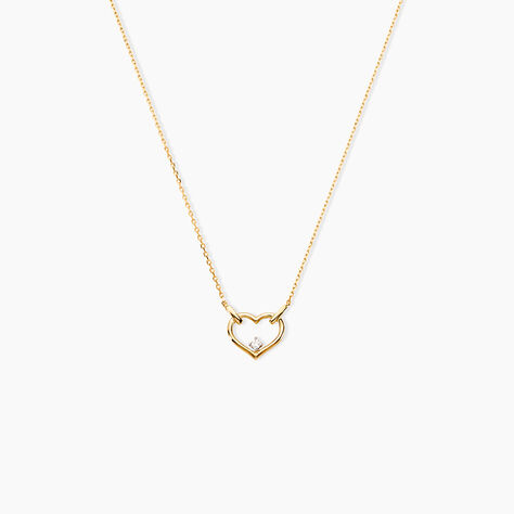 Collier Audney Or Jaune Diamant - F&ecirc;te des m&egrave;res Femme | Histoire d&rsquo;Or