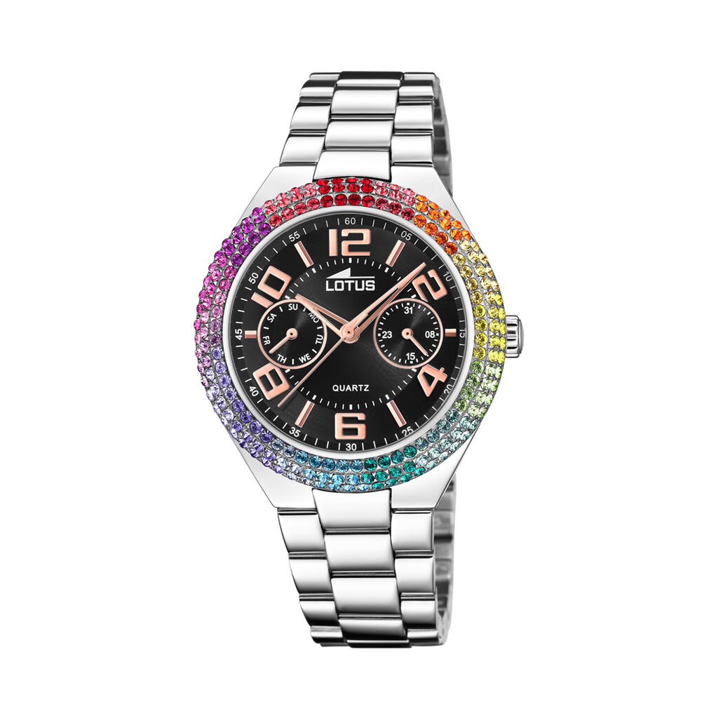 Montre Lotus Bliss Noir