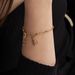 Bracelet Plaqué Or Guirec Oxyde De Zirconium - Bracelets fantaisie Femme | Histoire d’Or