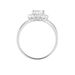 Bague Eternite Argent Blanc Oxyde De Zirconium - Bagues solitaires Femme | Histoire d’Or