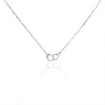 Collier Argent Blanc Sent - Colliers fantaisie Homme | Histoire d&rsquo;Or