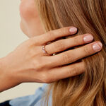 Bague Jardin Secret Or Jaune Am&eacute;thyste - Bagues solitaires Femme | Histoire d&rsquo;Or