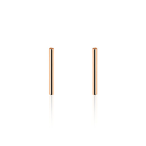Boucles D'oreilles Puces Pink Or Rose - Clous d'oreilles Femme | Histoire d’Or