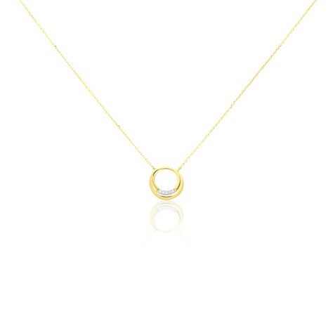 Collier Circlane Or Jaune Diamant - Colliers Femme | Histoire d’Or