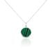 Collier Saül Argent Blanc Malachite - Colliers fantaisie Femme | Histoire d’Or