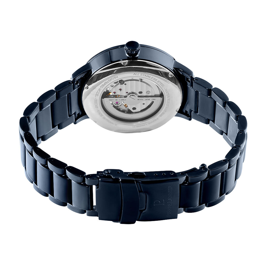 Montre Pierre Lannier Trio Bleu - Montres Homme | Histoire d&rsquo;Or