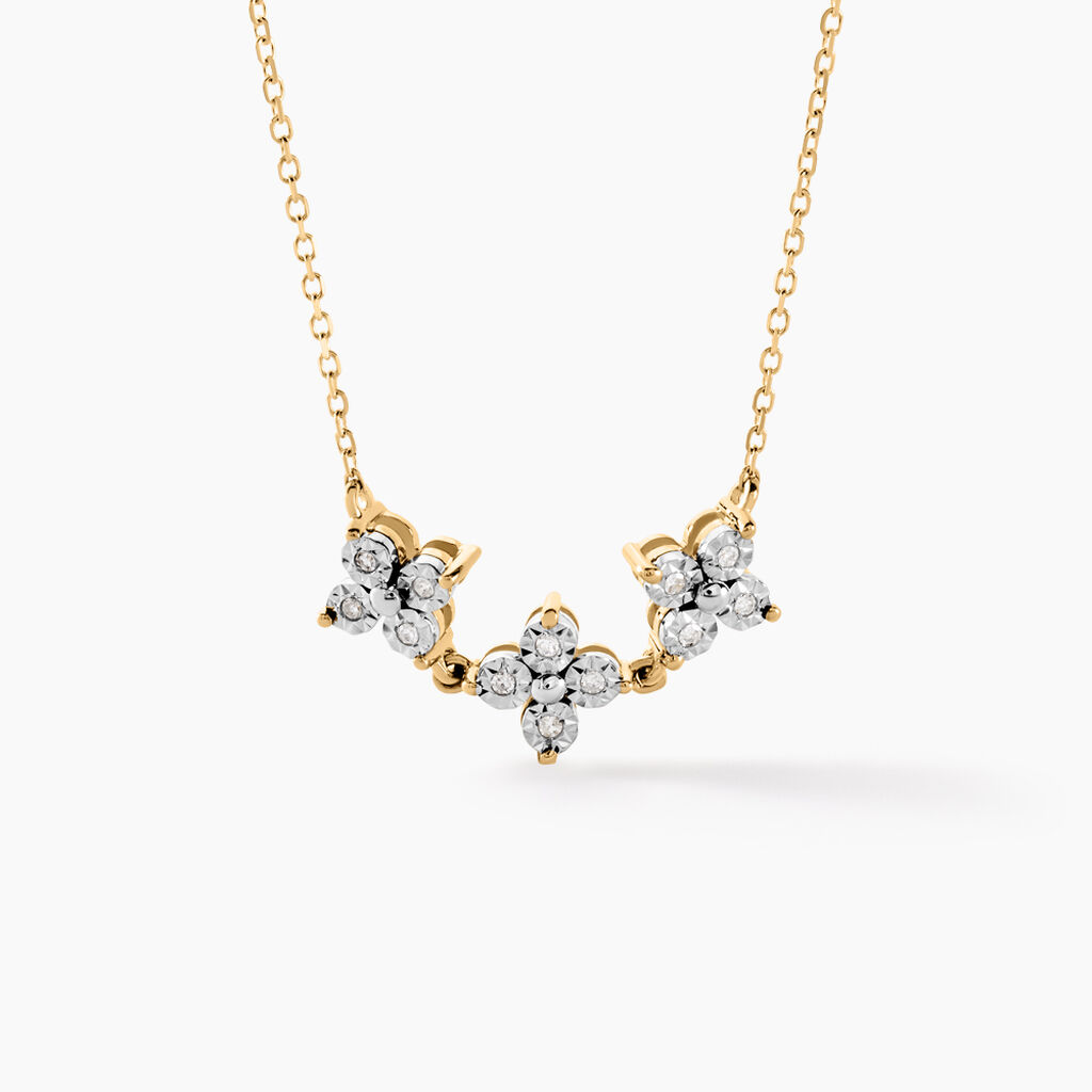Collier Eternal Spring Or Jaune Diamant - Colliers Femme | Histoire d&rsquo;Or