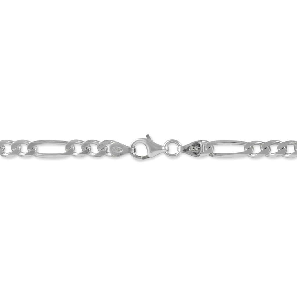 Collier Vivian Argent Blanc - Chaines Homme | Histoire d’Or
