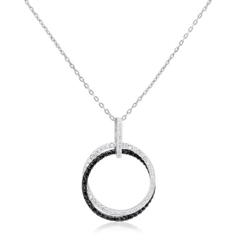 Collier Livvy Argent Blanc Oxyde De Zirconium - Colliers fantaisie Femme | Histoire d’Or