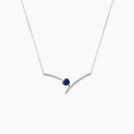 Collier Renaldine Or Blanc Saphir - F&ecirc;te des m&egrave;res Femme | Histoire d&rsquo;Or