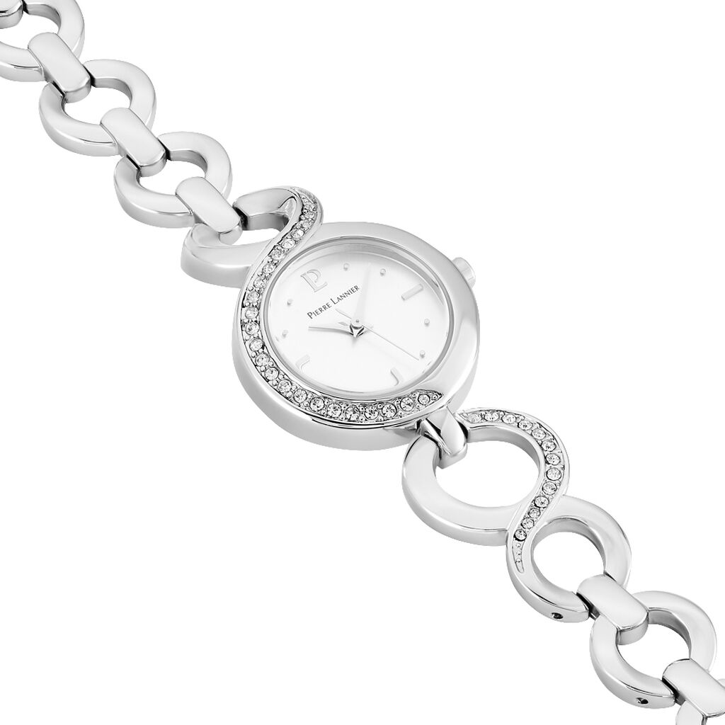 Montre Pierre Lannier Elegance Seduction Argent - F&ecirc;te des m&egrave;res Femme | Histoire d&rsquo;Or