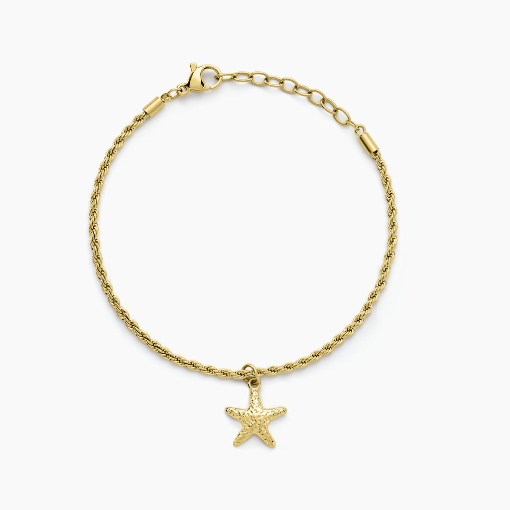 Bracelet Mermaid Acier Jaune - Bracelets Femme | Histoire d&rsquo;Or
