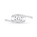 Bague Chloe Or Blanc Oxyde De Zirconium - Bagues solitaires Femme | Histoire d’Or