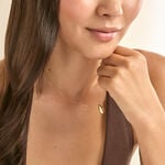 Collier Classic Bold Plaqu&eacute; Or Jaune - Bijoux sans pierre Femme | Histoire d&rsquo;Or