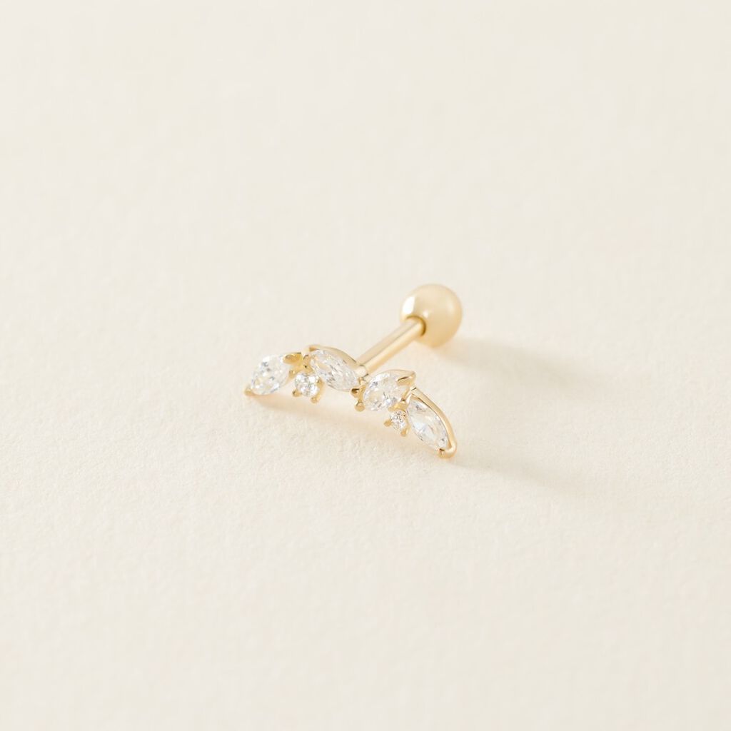 Piercing Nina Or Jaune Oxyde De Zirconium - Bijoux Femme | Histoire d’Or