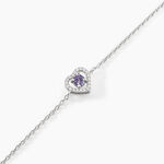 Bracelet Suzon Argent Blanc Oxyde De Zirconium - F&ecirc;te des m&egrave;res Femme | Histoire d&rsquo;Or