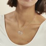 Collier Clarra Argent Blanc - Colliers fantaisie Femme | Histoire d&rsquo;Or
