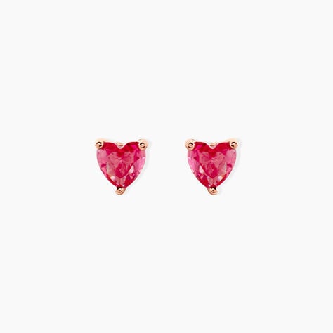 Boucles D'oreilles Kelvyn Argent Rose Oxyde - Boucles d'oreilles fantaisie Femme | Histoire d&rsquo;Or