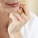 Bague Aissata Acier Dore - Bagues fantaisie Femme | Histoire d’Or