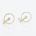 Boucles D'oreilles Or Jaune Adrienn Diamants - Clous d'oreilles Femme | Histoire d’Or