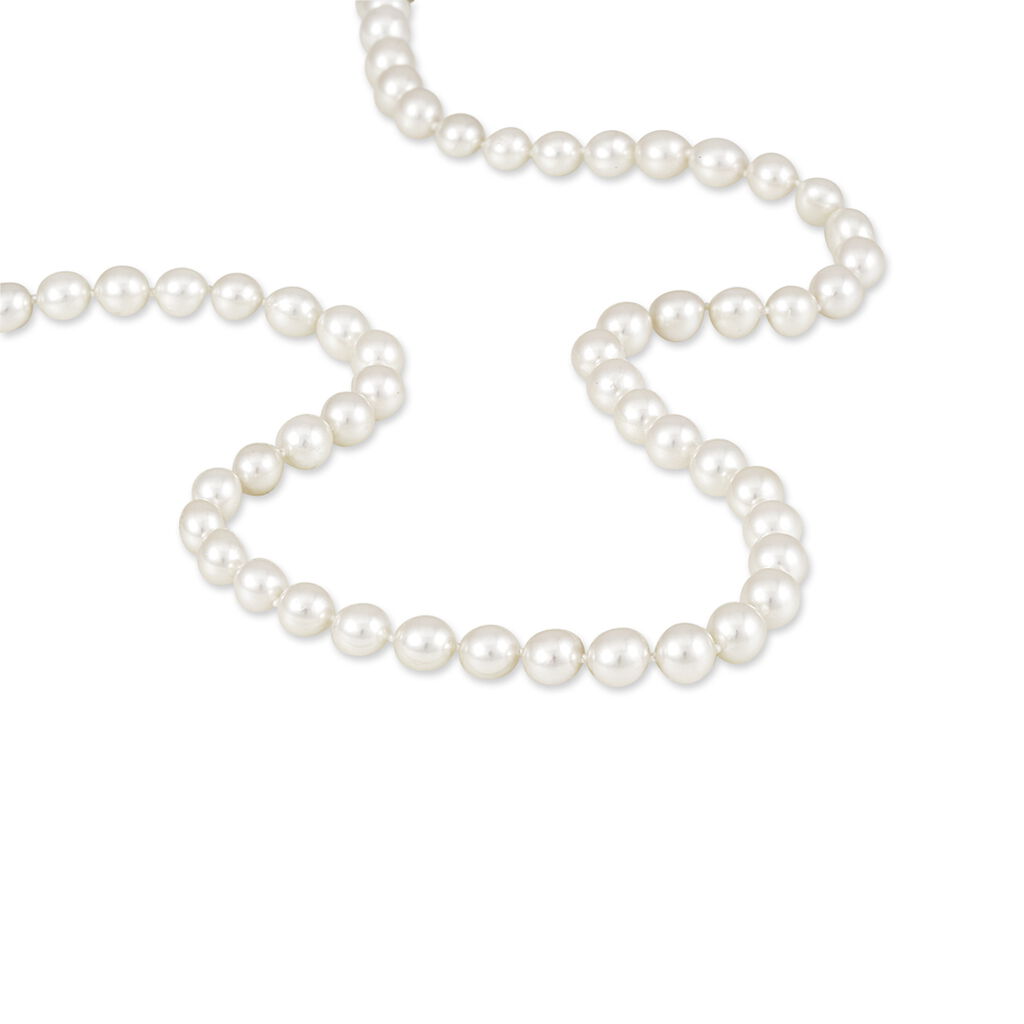 Collier Ghisele Or Jaune Perle De Culture D'akoya - Sautoirs Femme | Histoire d’Or