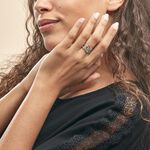 Bague Leopoldine Or Jaune Diamant - Bagues avec pierre Femme | Histoire d&rsquo;Or