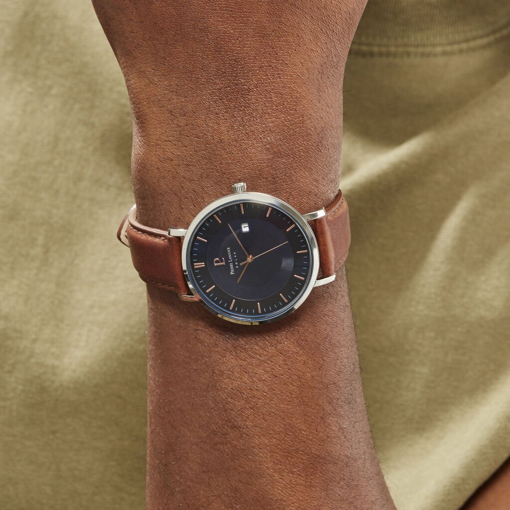Montre Pierre Lannier Inti Bleu - Montres Homme | Histoire d’Or