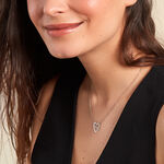 Collier Lovia Argent Blanc - Colliers fantaisie Femme | Histoire d&rsquo;Or