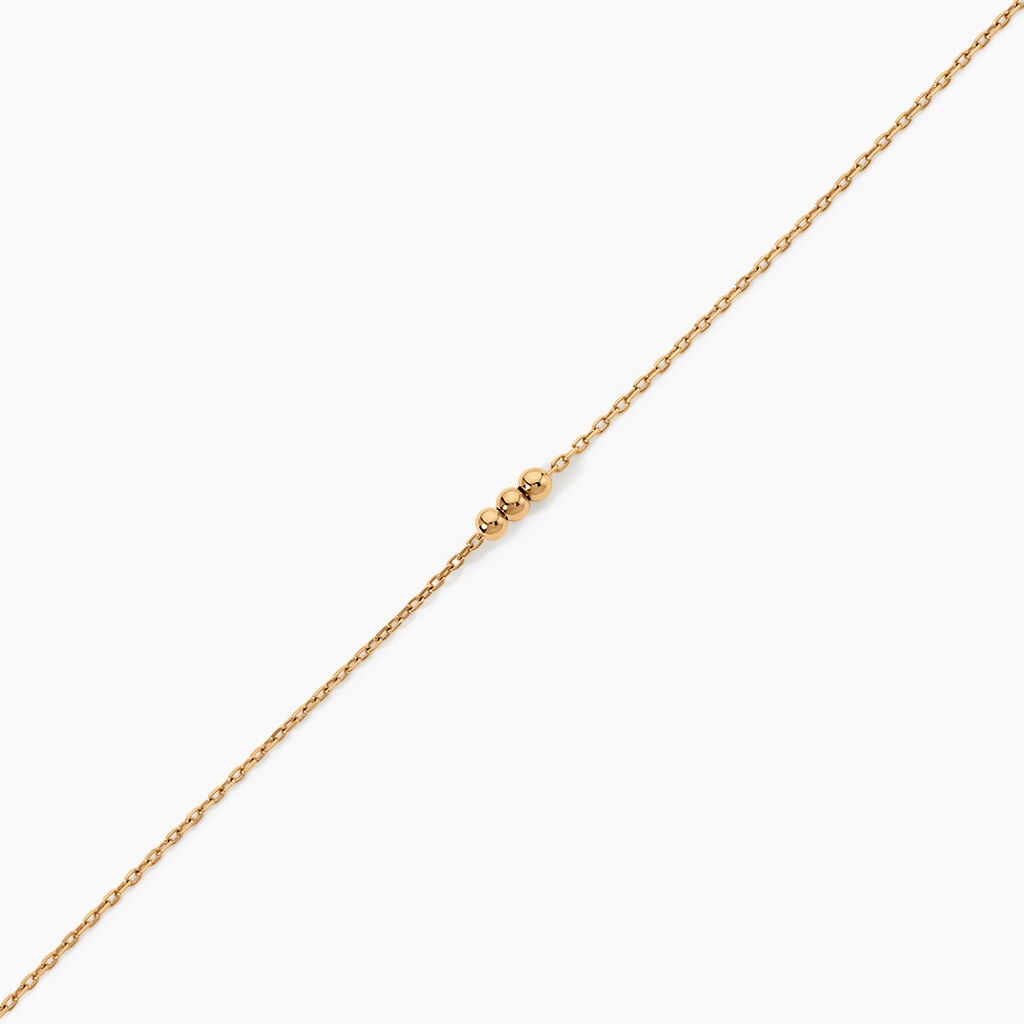Bracelet Tahlia Plaqu&eacute; Or Jaune - Bijoux sans pierre Femme | Histoire d&rsquo;Or