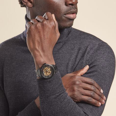 Montre Fossil Townsman Noir - Montres Homme | Histoire d’Or