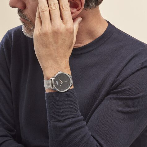 Montre Hugo Smash Noir - Montres Homme | Histoire d’Or