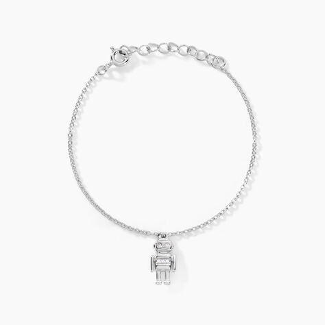 Bracelet Wallie Argent Blanc Oxyde De Zirconium - Bracelets Femme | Histoire d’Or