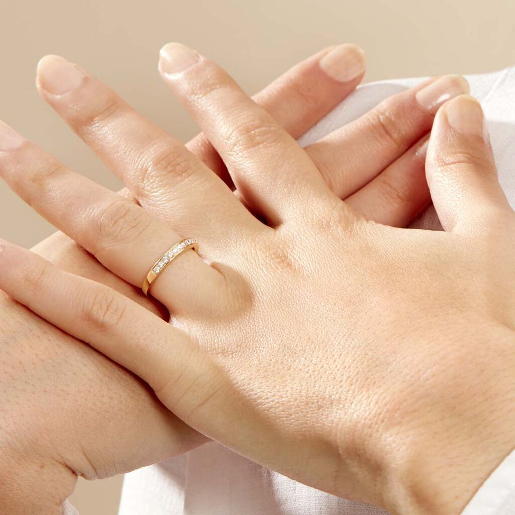 Alliance Rhea Or Jaune Diamant - Alliances Femme | Histoire d’Or