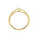 Bague Soltaire Iris Or Jaune Diamant - Bagues solitaires Femme | Histoire d’Or