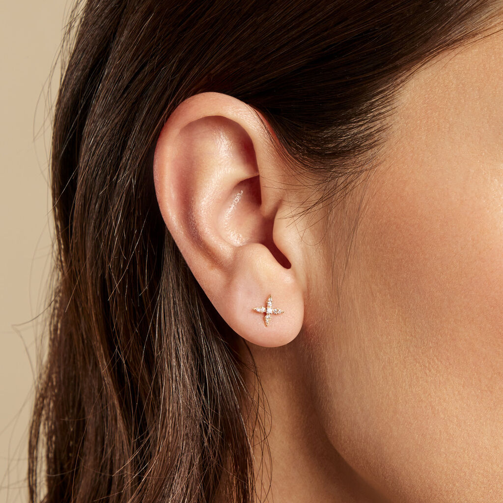 Piercing Pyry Or Jaune Diamant - Bijoux Femme | Histoire d’Or
