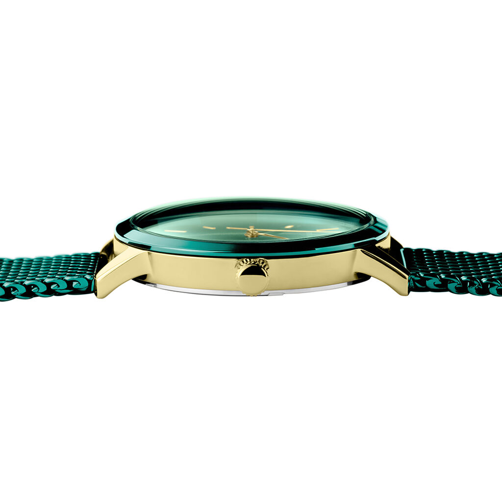 Montre Pierre Lannier Lannier Interval Vert - Montres made in France Homme | Histoire d&rsquo;Or