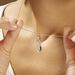 Collier Ayhan Argent Blanc Oxyde De Zirconium - Colliers fantaisie Femme | Histoire d’Or