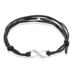 Bracelet Kwesi Argent Blanc - Bracelets cordon Homme | Histoire d&rsquo;Or